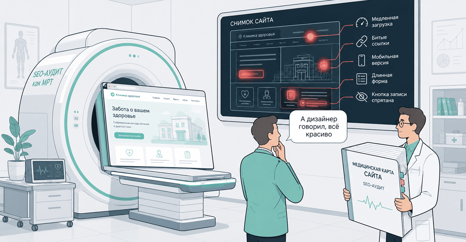 SEO аудит медицинского сайта